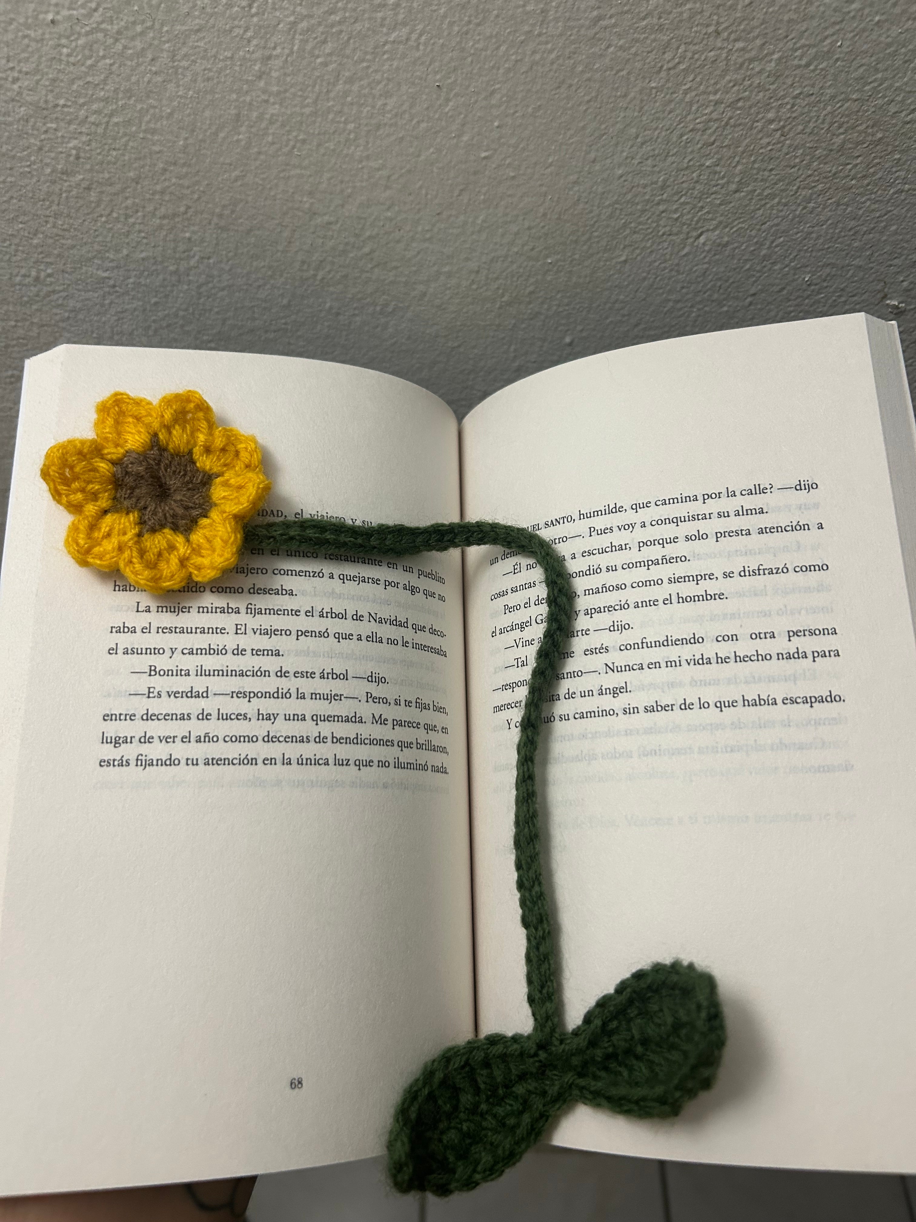 Sunflower bookmark