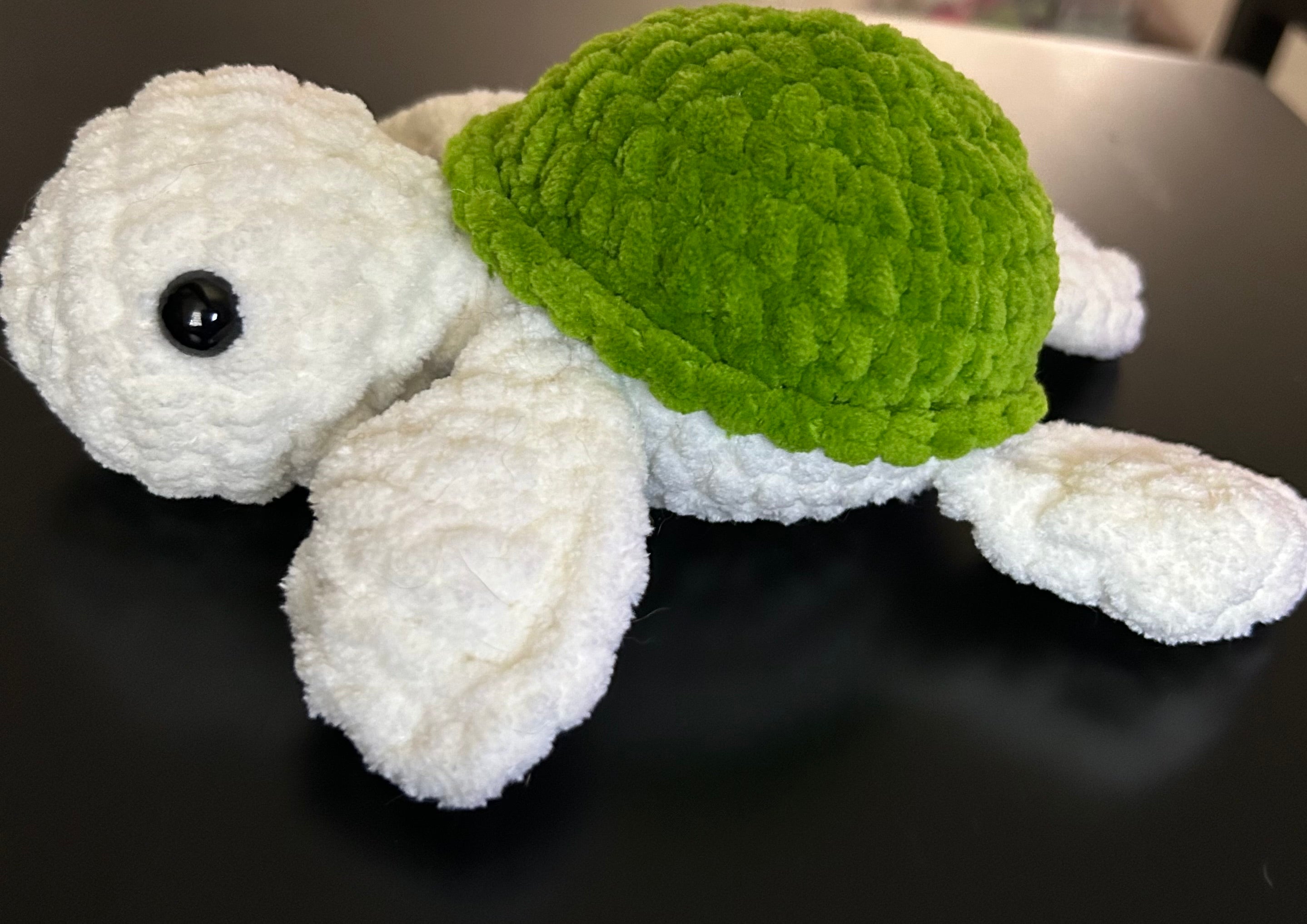 Turtle amigurumi green