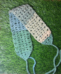 Mesh headband green/blue