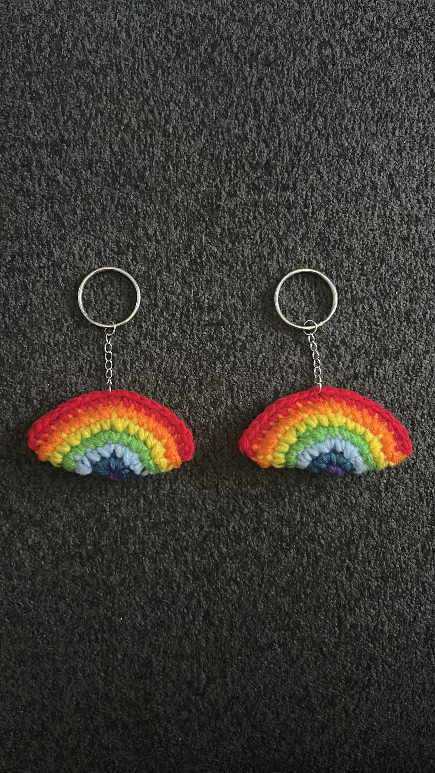 Rainbow keychain