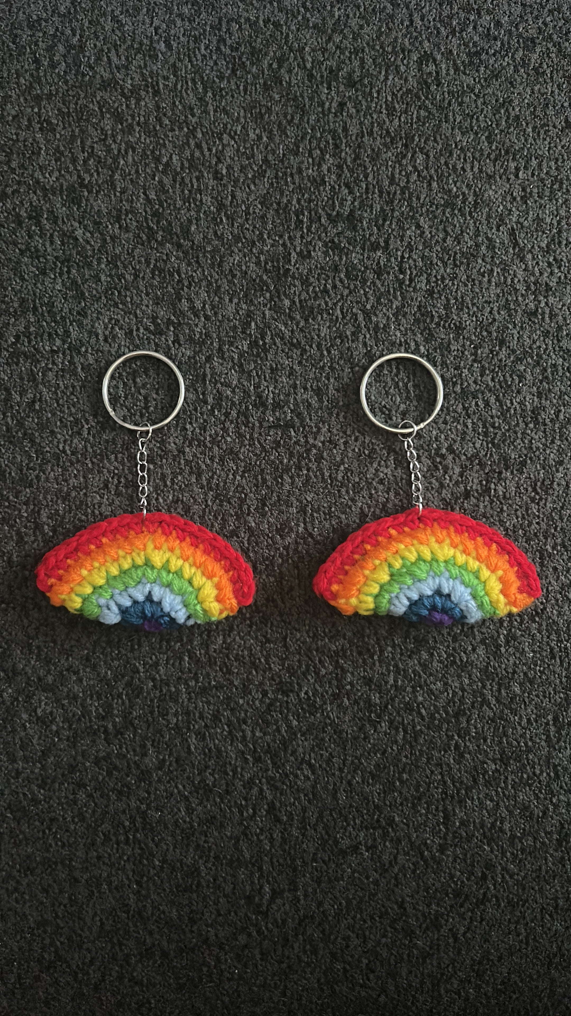 Rainbow keychain