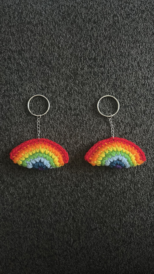 Rainbow keychain