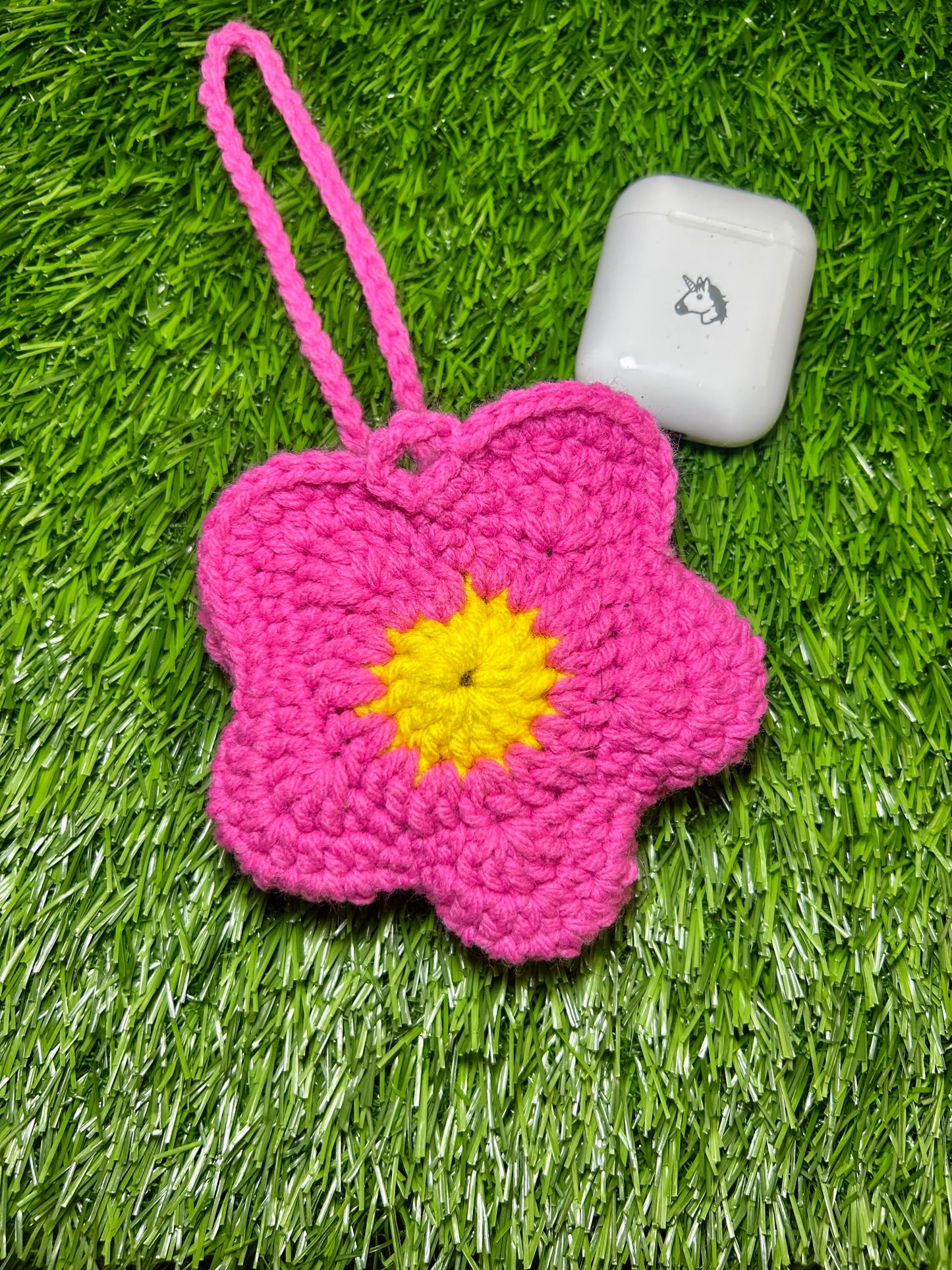 Flower earphone bag