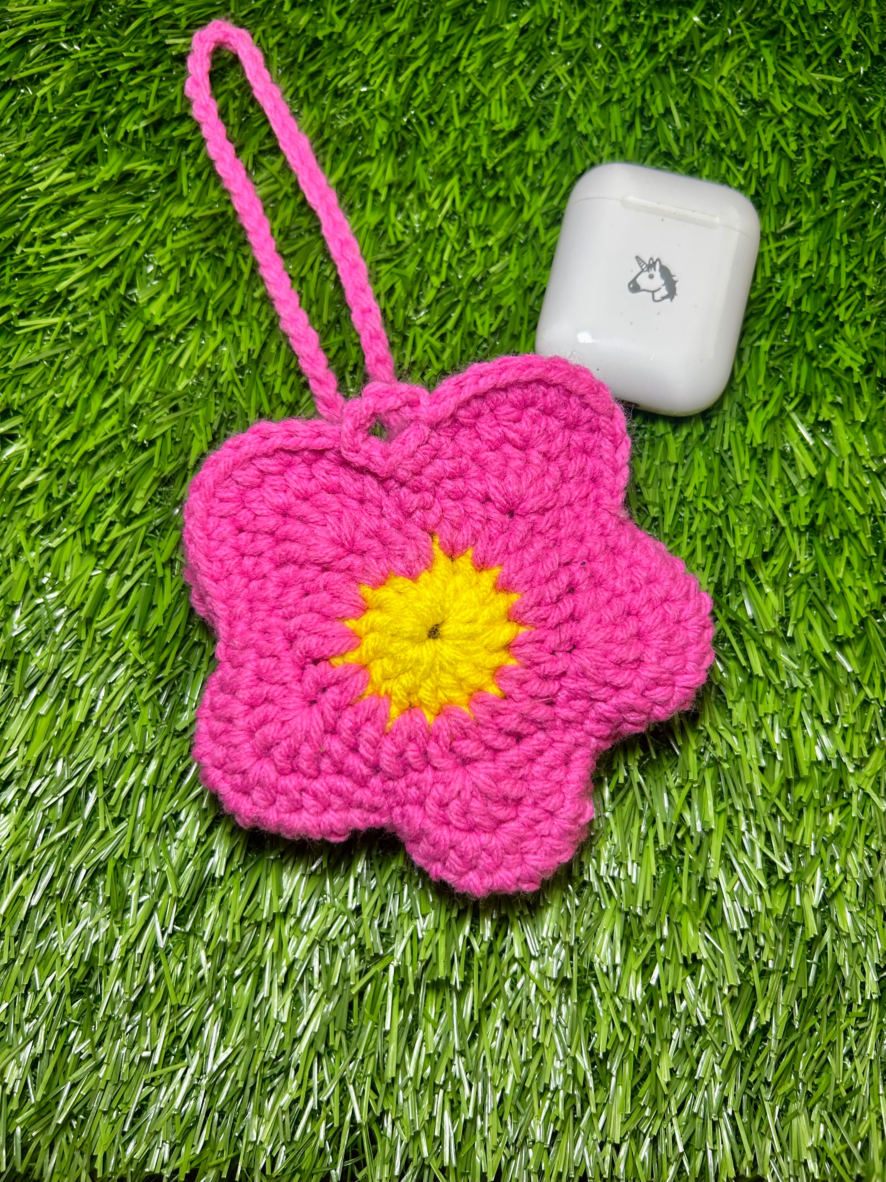 Flower earphone bag