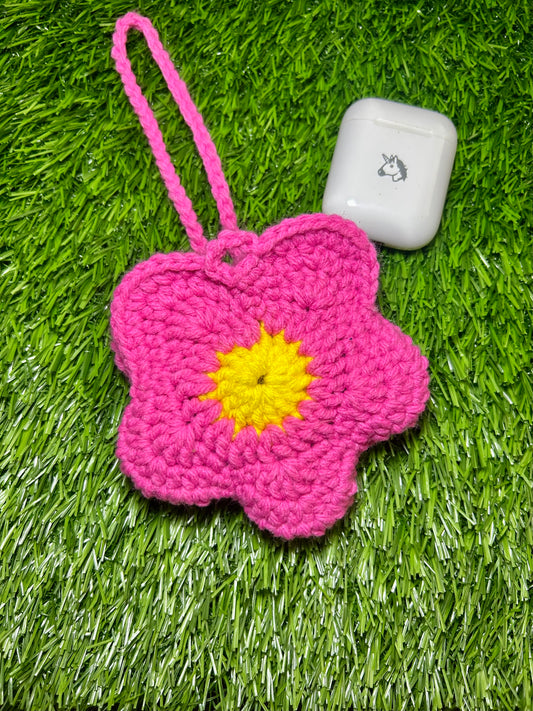 Flower earphone bag